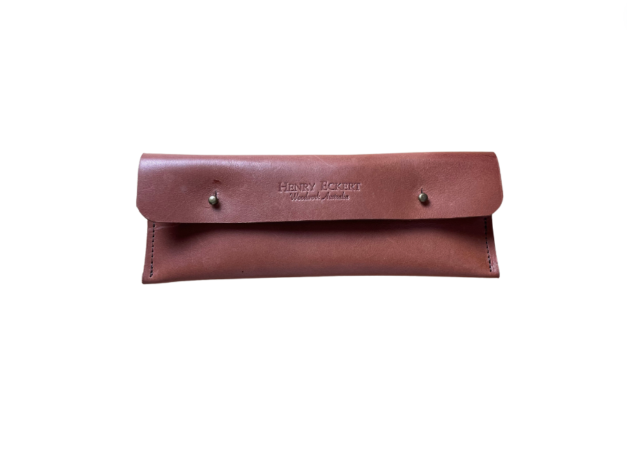 Bench Plane Blade Pouch - Full Grain Leather image 1