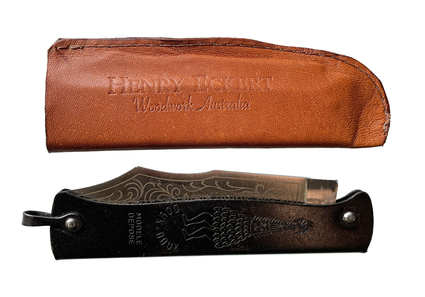 Douk Douk Knife & Leather Sleeve - Large - No 815 image 0