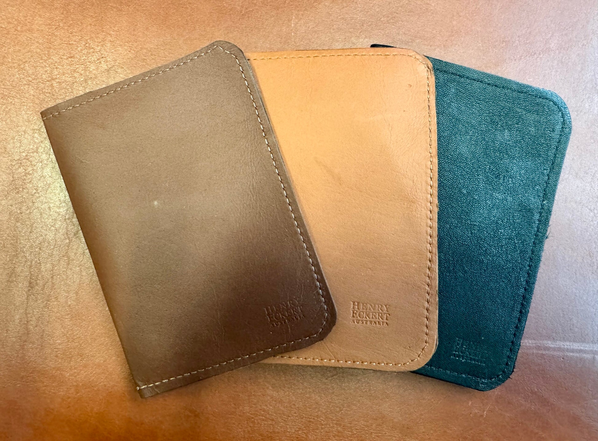 Leather Notebook Minimalist Wallet image 2