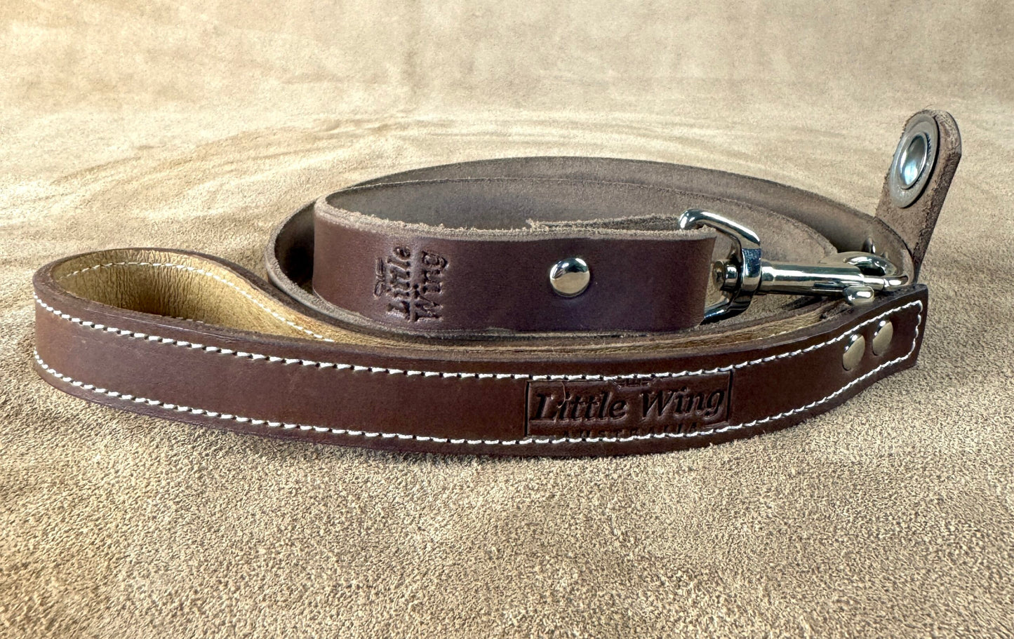 Dog Leash - Full Grain Double Butt image 0
