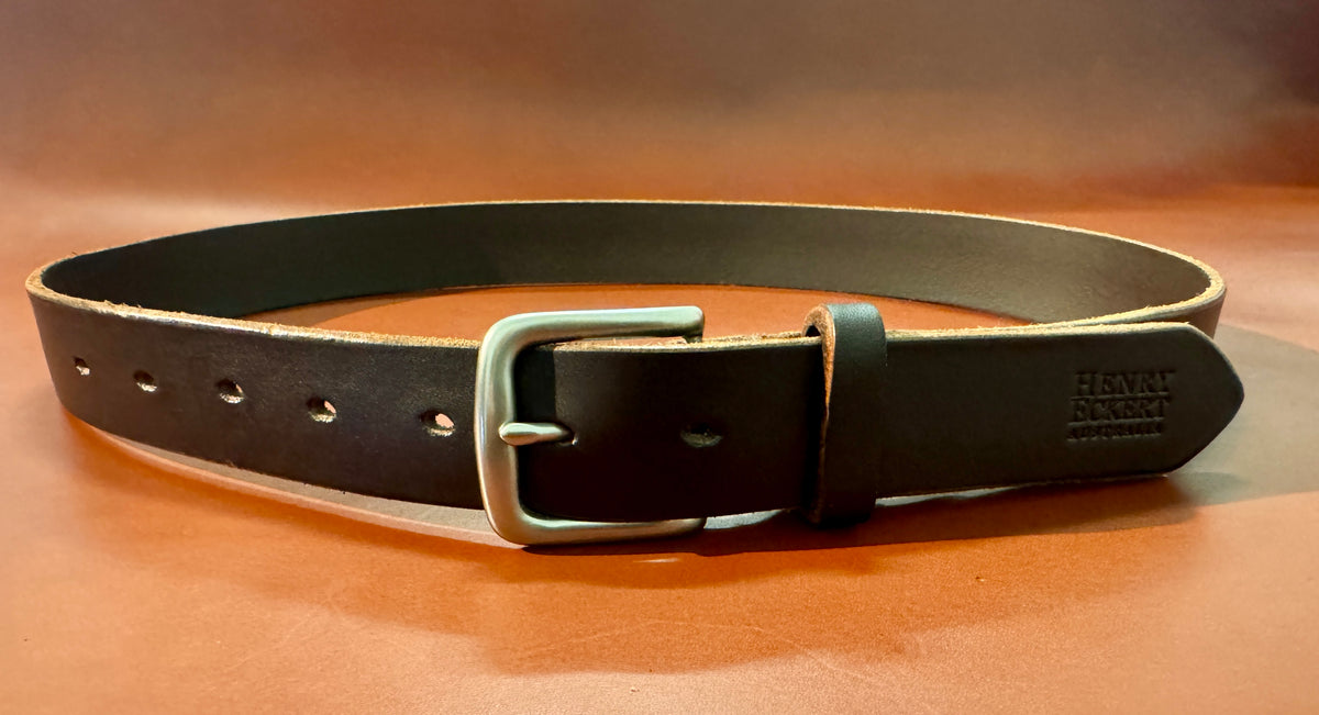 Mens Leather Keeper - Chestnut Brown - 1 1/4" 32mm