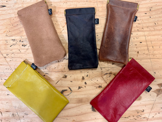Glasses Cases - Soft Comfortable Leather