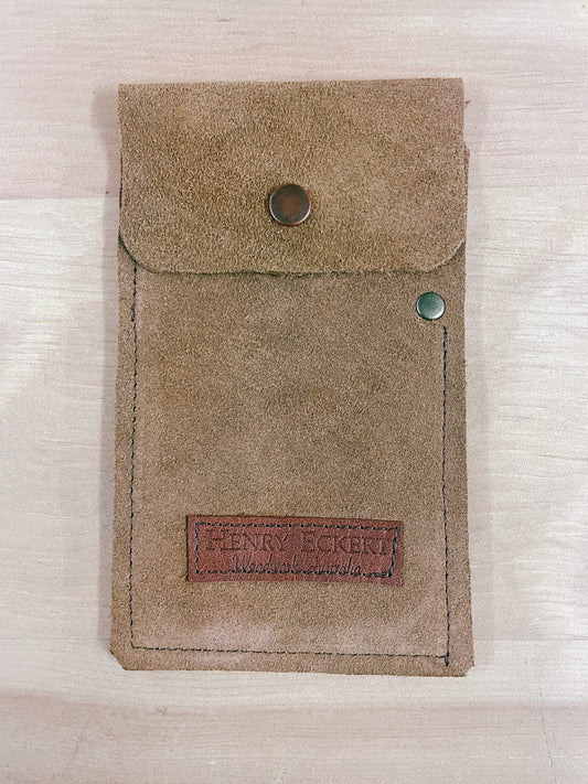 Split Leather Hand Scraper Pouch image 0