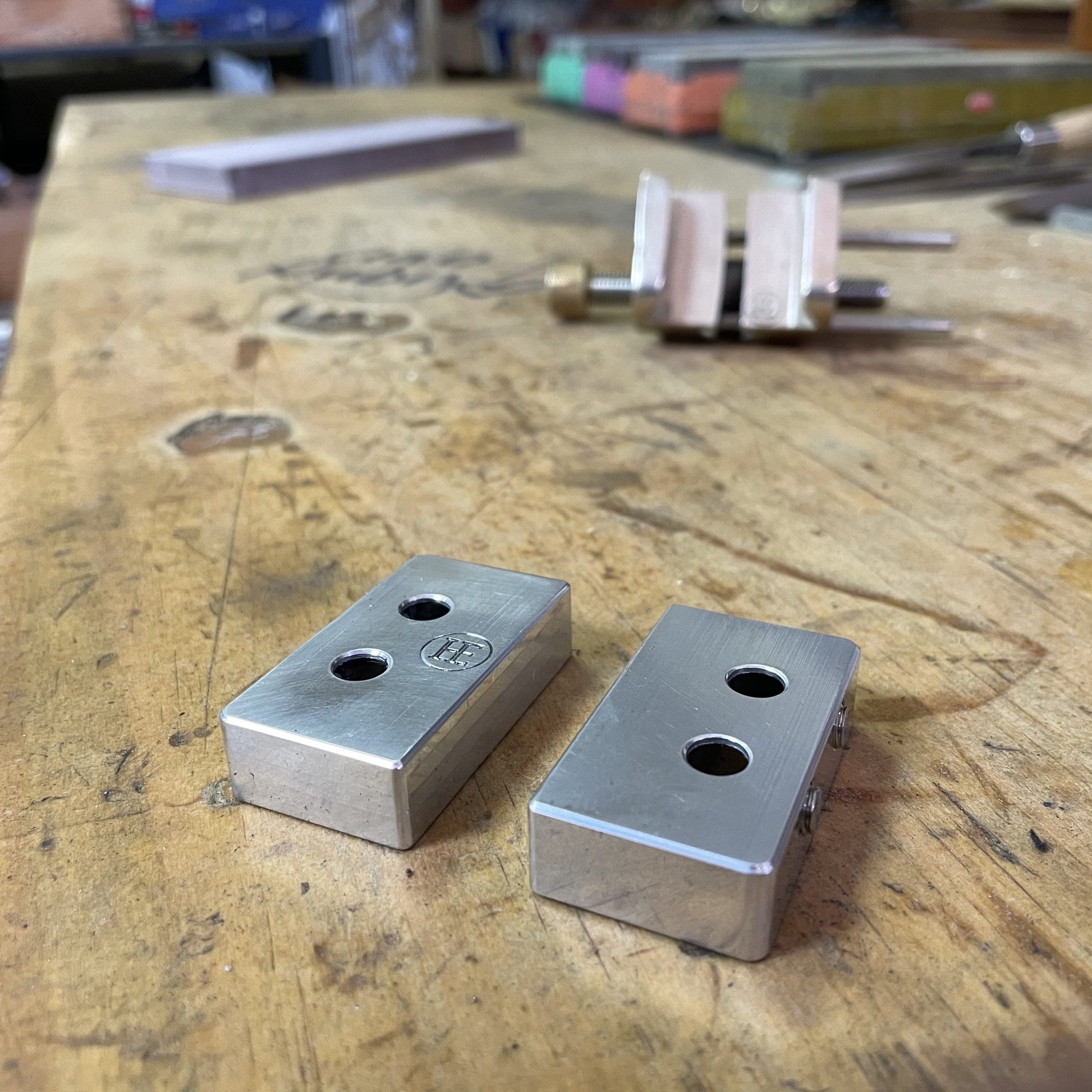 Honing Guide Mortise Chisel Jaws image 1